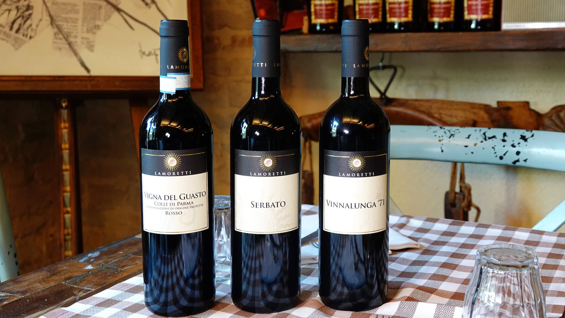 Selezione di vini rossi